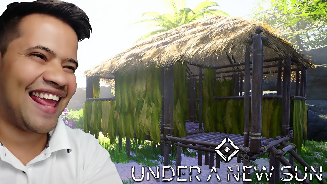 CONSTRUINDO MINHA CABANINHA! - Under A New Sun
