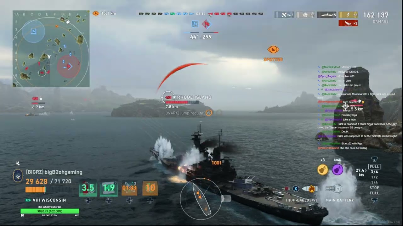 Крупные китобои вытащили виски из тюрьмы — Легенды World of Warships