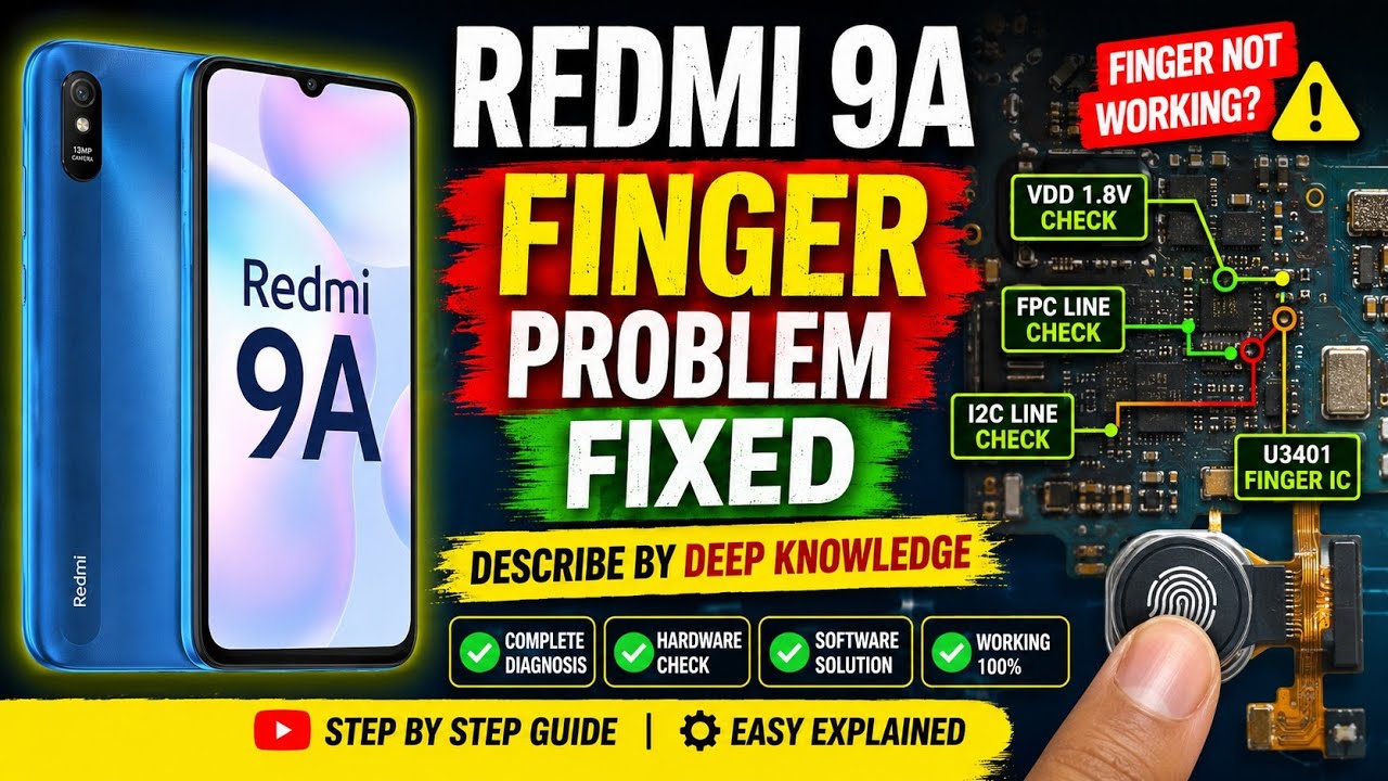 Redmi 9A ringer solution, Redmi 9a ringer not working, redmi 9a ringer issue