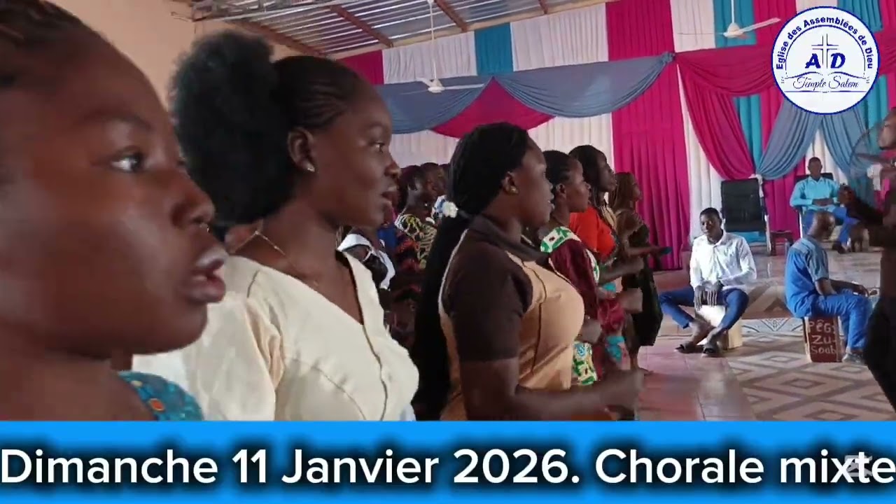 Dimanche 11 Janvier 2026. Chorale mixte