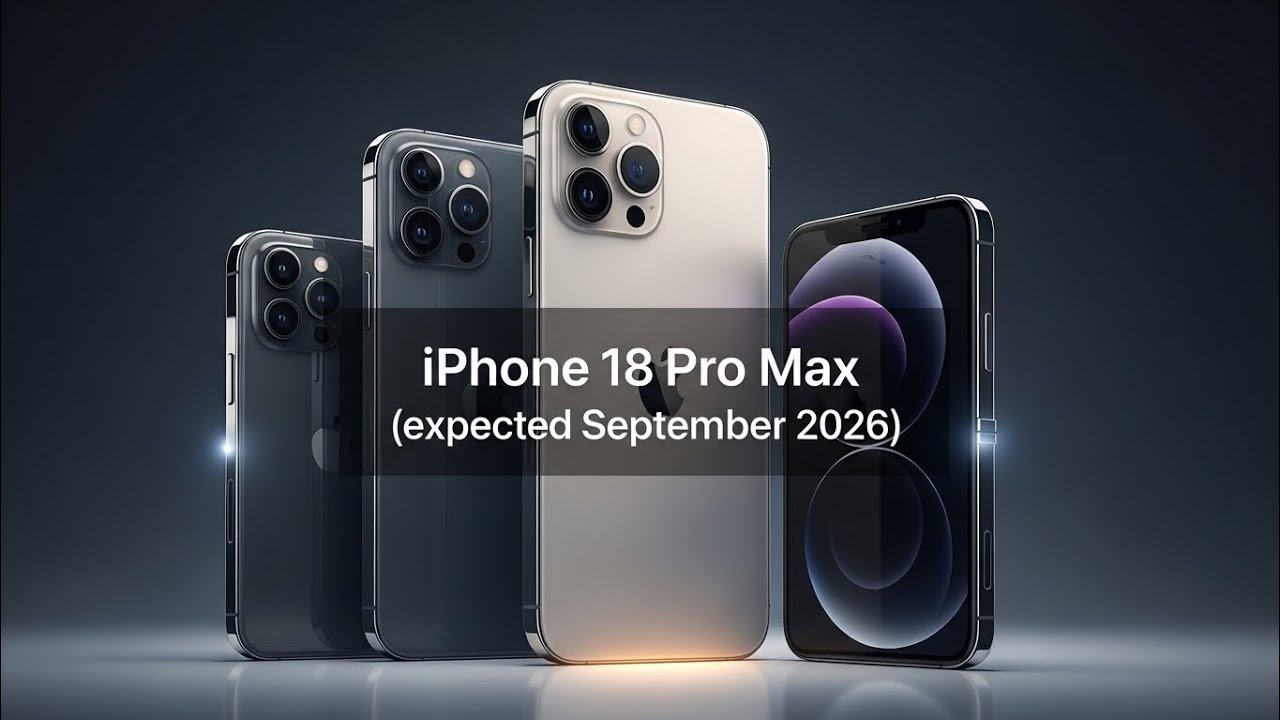 Apple iPhone 18 Pro Max Apple’s Next  Apple iPhone 18 Pro Design Changes Take Shape In New Leak 