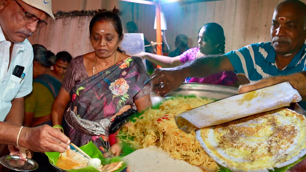 குடுப்பம் குடும்பமாய் இந்த கடையை தேடிவரும் மக்கள் AKS Tiffin Center - Karthiks View