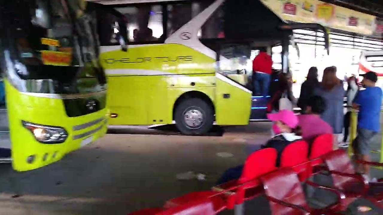 Trip to Bohol by land part 1 riding bachelor Bus_Ecoland terminal