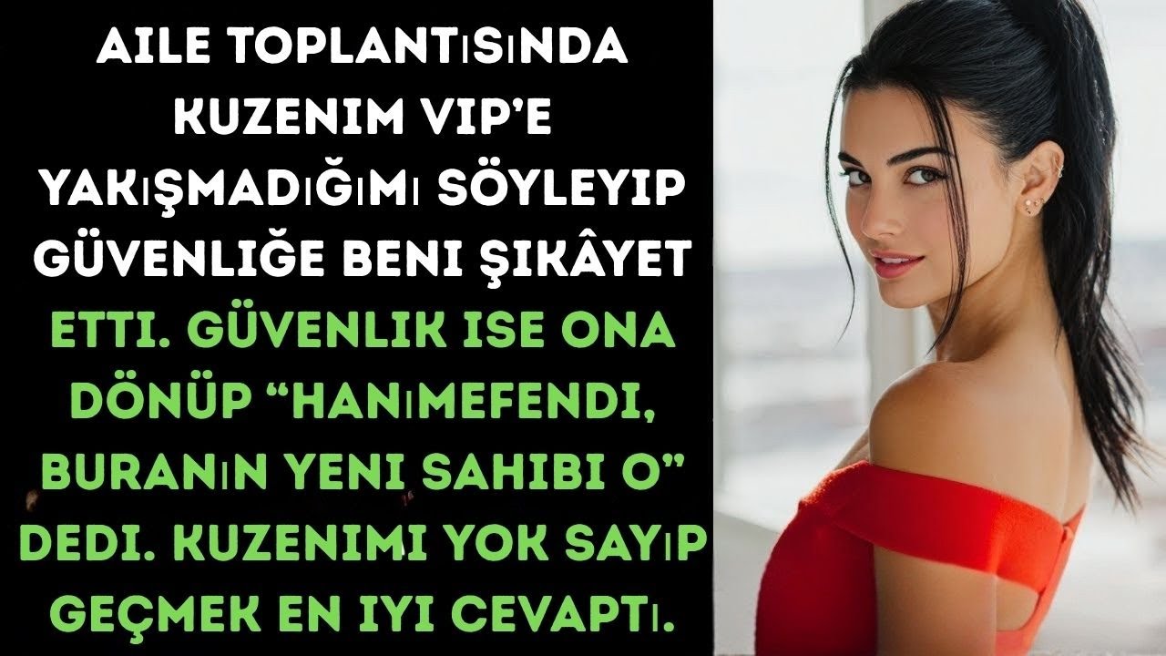 Ailem beni kulüpten attırmak istedi; güvenlik “Kulübün sahibi o” dedi.