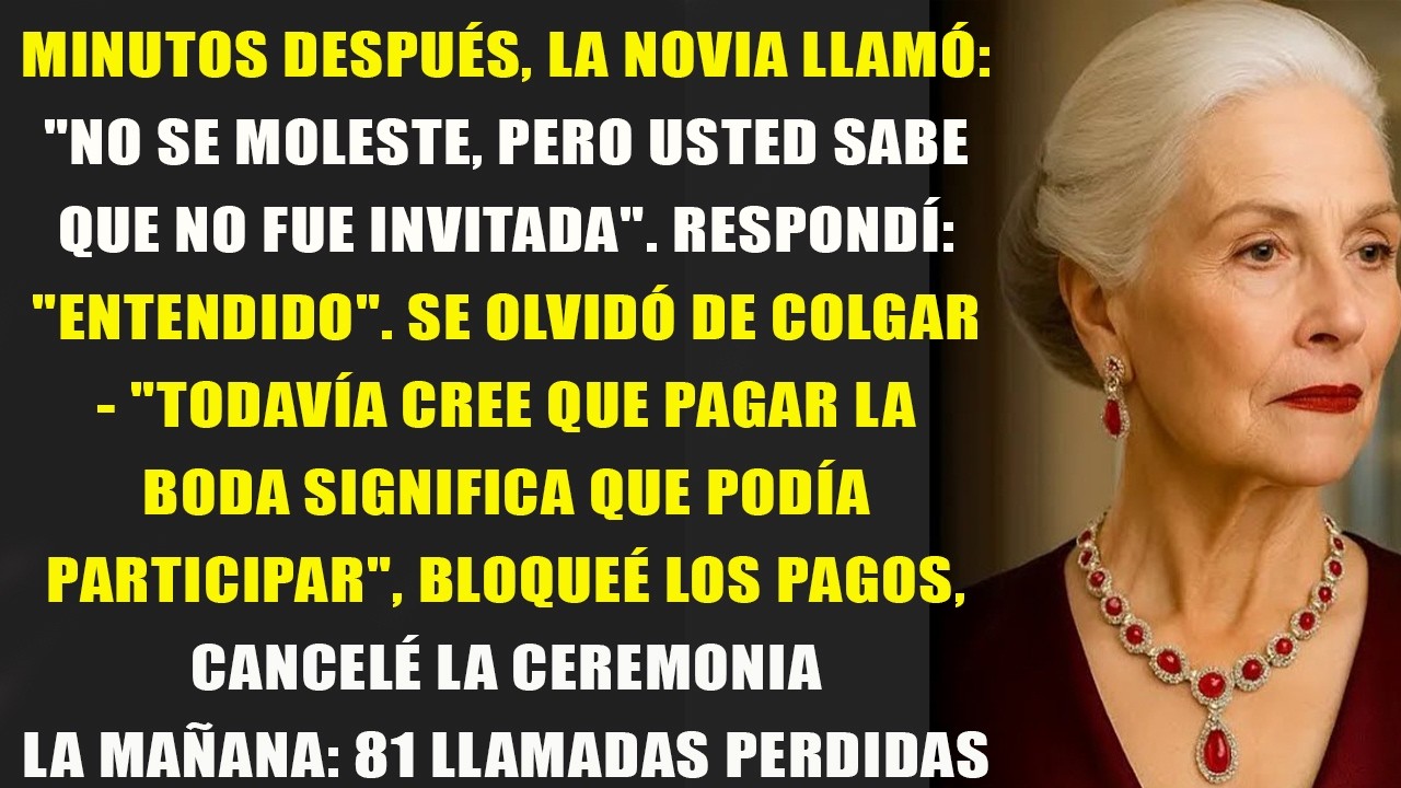 Aparecí En La Boda, Pero Mi Hijo Dijo   Disculpe, Creo Que Está En El Lugar Equivocado   Me Fui
