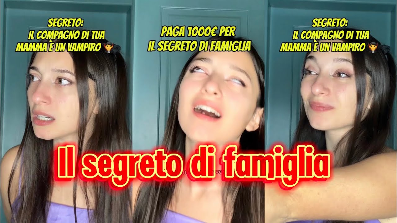 POV: IL SEGRETO DI FAMIGLIA -COMPLETO- Ludovica Frati
