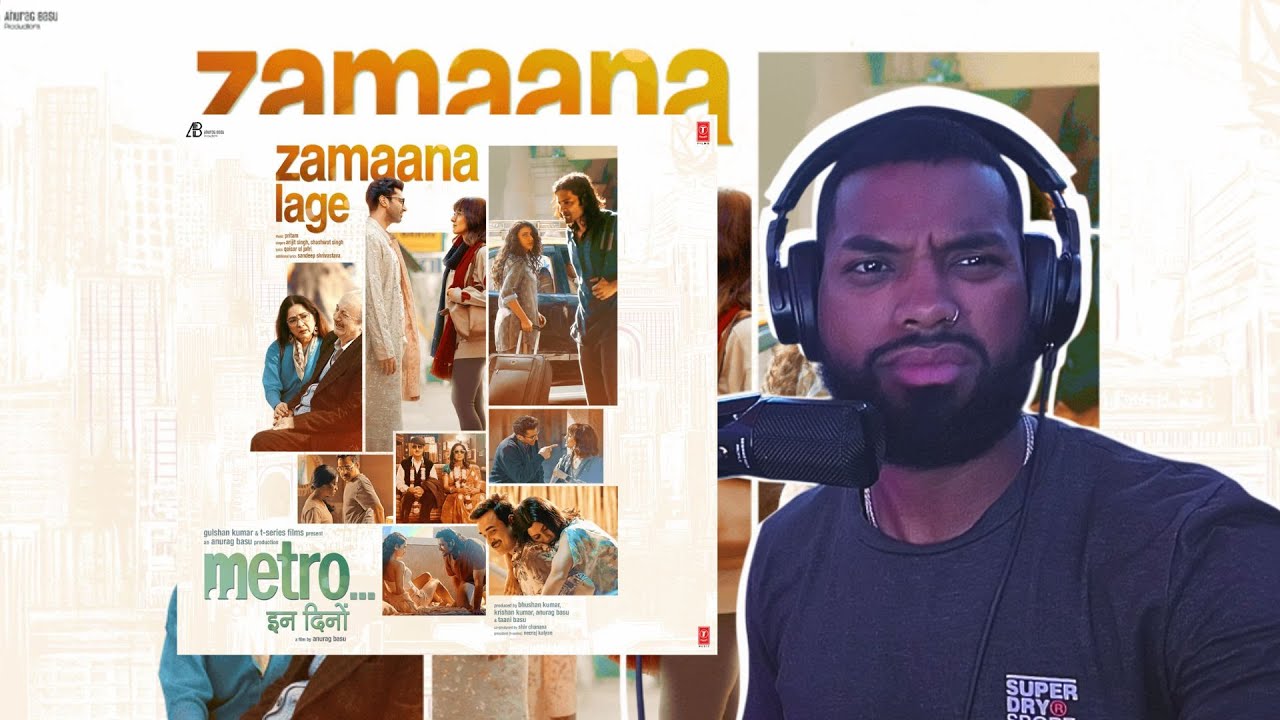 Arijit Singh & Shashwat Singh - Zamaana Lage (Reaction) METRO...IN DINO