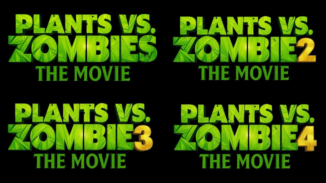 Todas las Películas de PLANTAS VS. ZOMBIES (del 1 al 4)