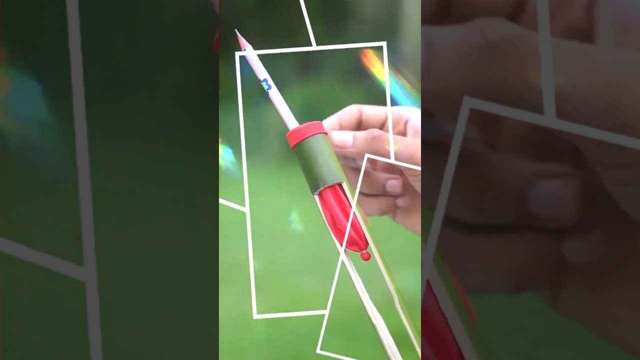 Bamboo Pistol That SHOOTS! 🪵🔫 | Easy Build Tutorial  #diy #trending #bambooblade #bamboo