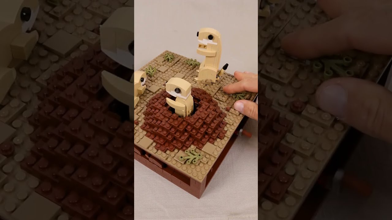 Prairie Dog LEGO Kinetic Sculpture