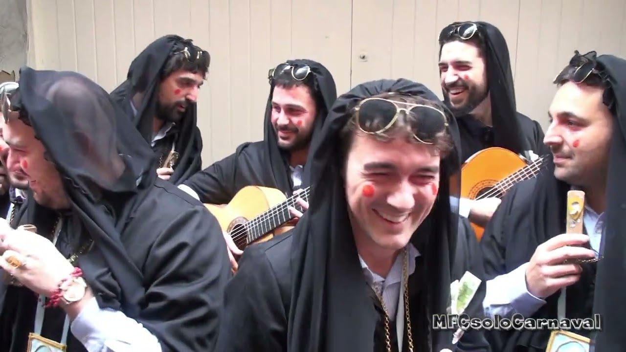 Los llorones, chirigota callejera de Cádiz. Pase completo. Carnaval de Cádiz 2023.