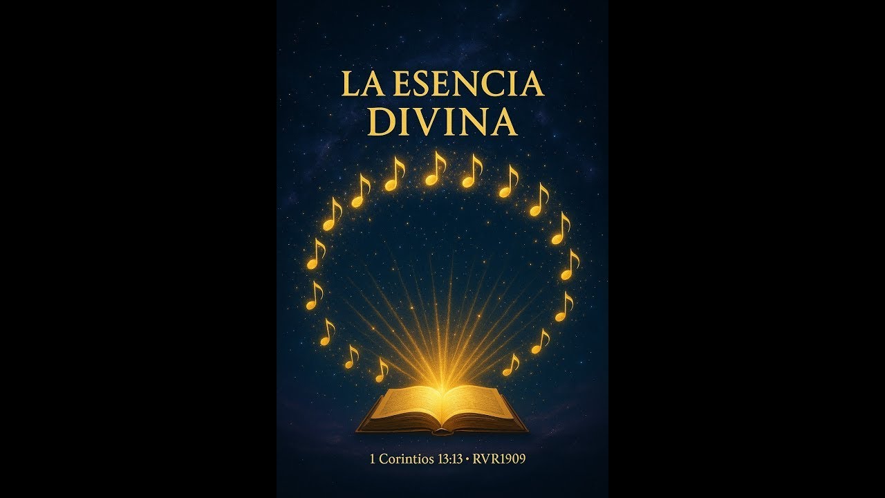 🎶 LA ESENCIA DIVINA – 12 CÁNTICOS DEL AMOR ETERNO  📖 Inspirados en  1 Juan 4 8 • 1 Corintios 13 4–