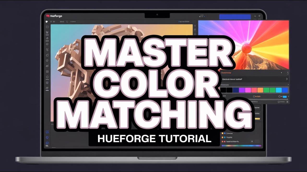 Mastering Color Match in HueForge &ndash; Make Your Prints POP! 🎨 (Full Tutorial)