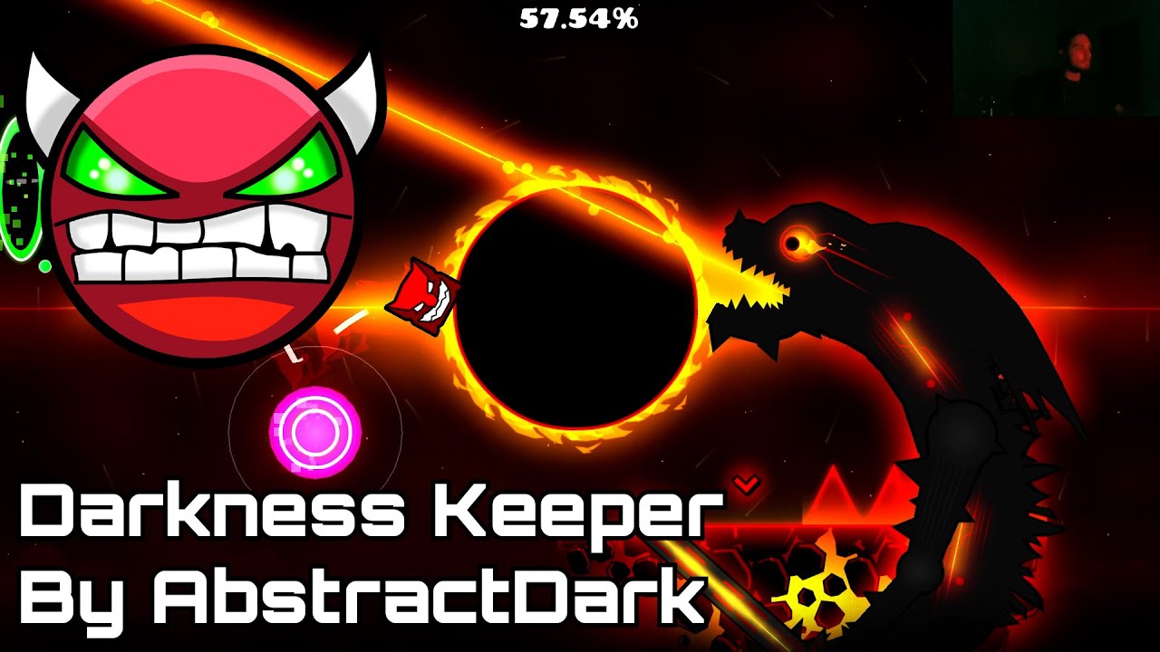 Darkness Keeper By AbstractDark (Hard Demon) [all coins] {Doom gauntlet} with clicks