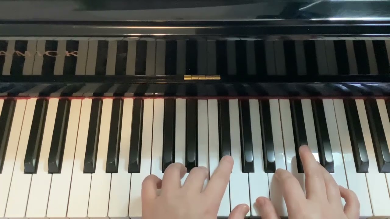 A Mighty Fortress, Piano Duet, Melody