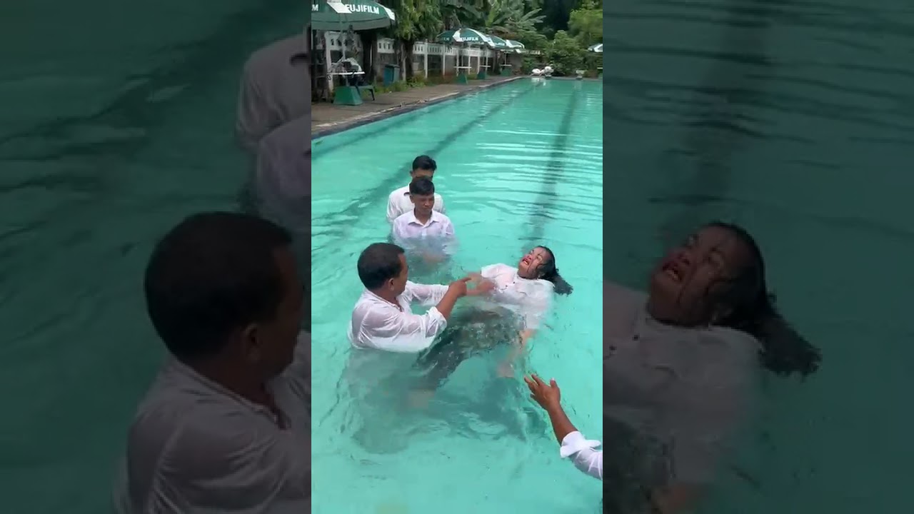SATU PERSATU DI BAPTIS, EH TIBA-TIBA ROH JAHAT, ROH PERDUKUNAN MENGAMUK  & MENGGANAS...