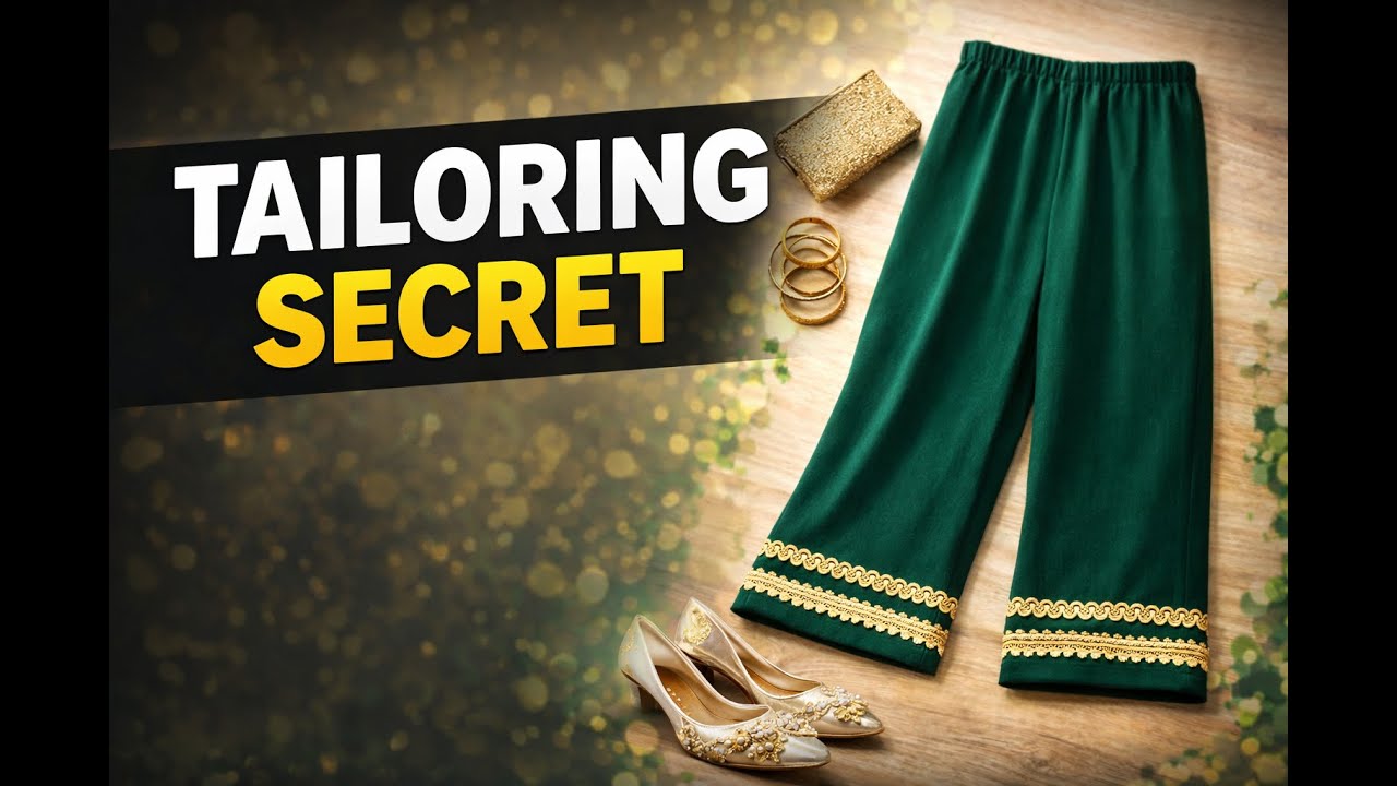Tailoring Secret for Perfect Ladies Trouser | Simple Lace DesignRadiant R Boutique  Live Stream