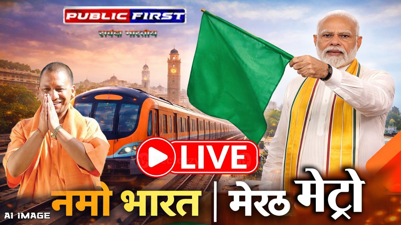 Delhi Meerut Namo Bharat Corridor Inauguration | Meerut Metro Opening | Public First News