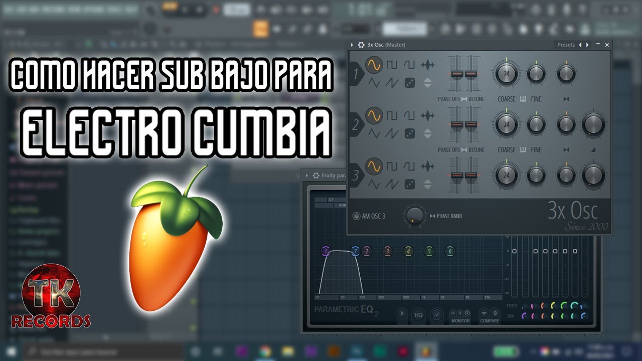 Como Hacer un Sub Bajo para Electro Cumbia en FL Studio 2021