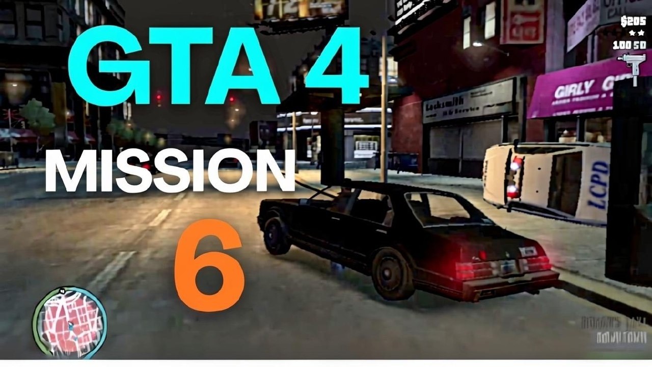 NIKO'S FIRST ESCAPE! 🚔 | GTA 4 - Mission #6 - 