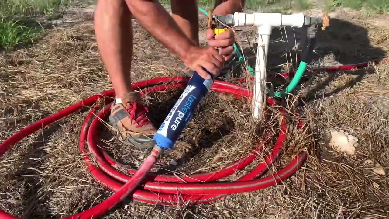 Review & Install of the Camco Water Filter for Campers and RV #amazon #hunting #wellwater