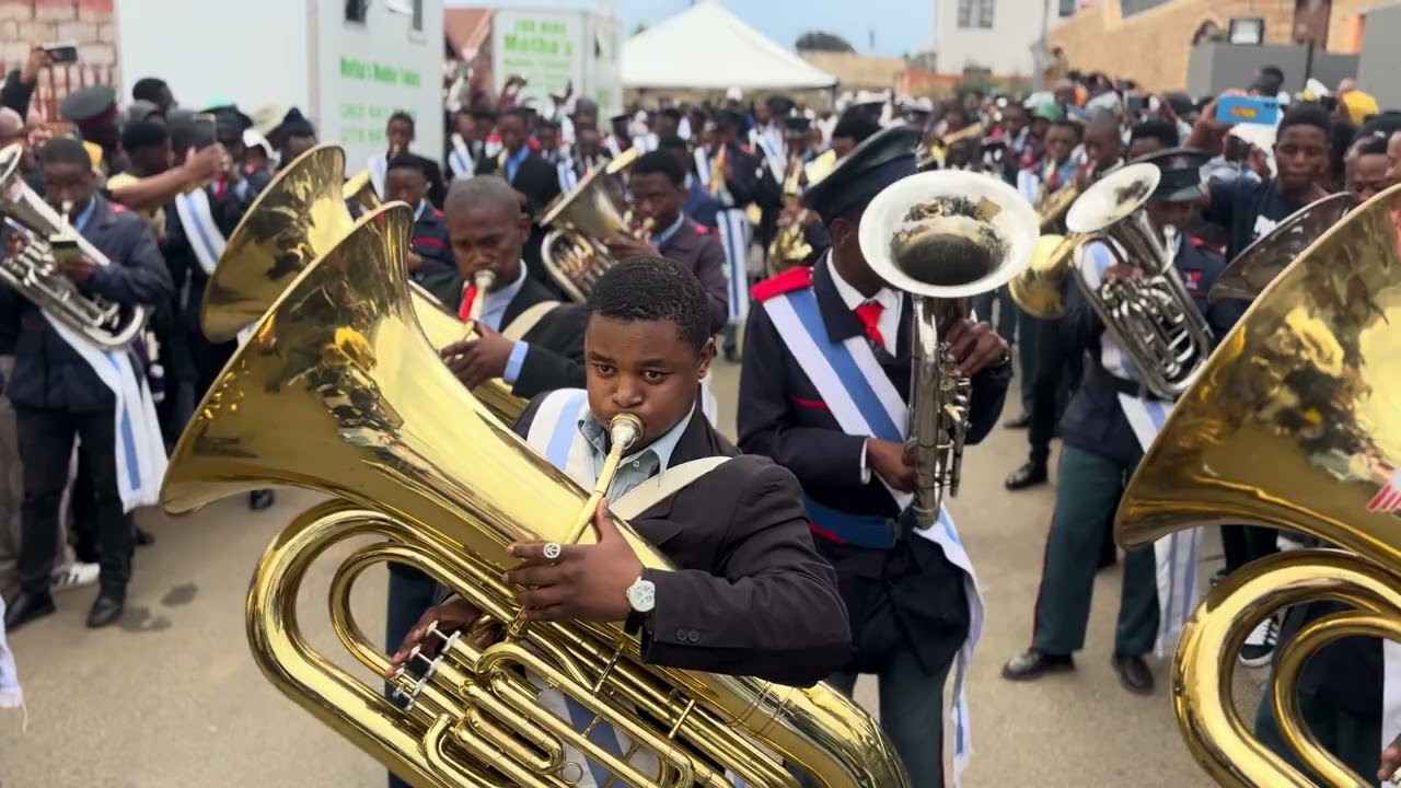 Ezase-Vaal Brass Band plays “Shela” by Sam Deep, Nia Pearl, Boohle, Mano 🔥🔥🔥