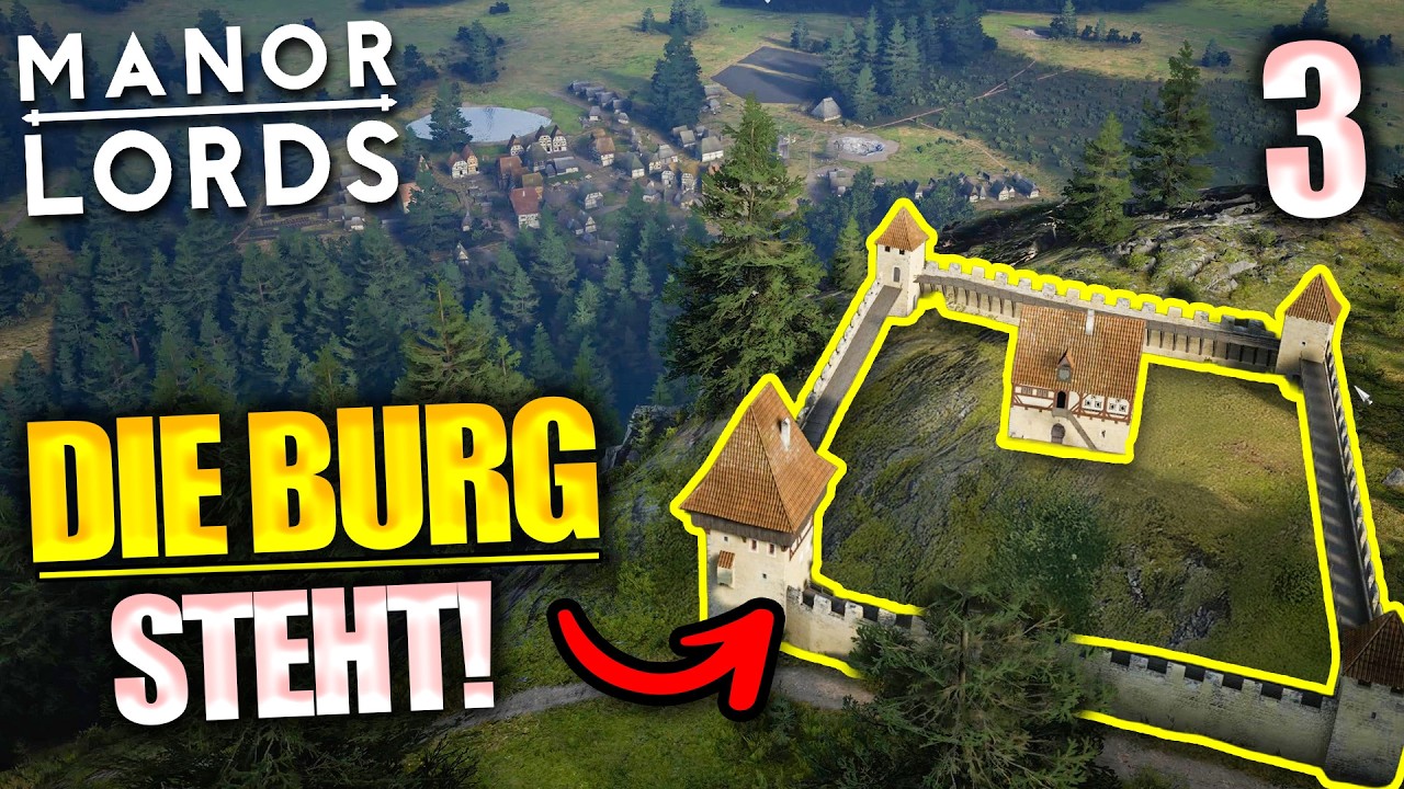 Die Burg ist FERTIG! | Manor Lords