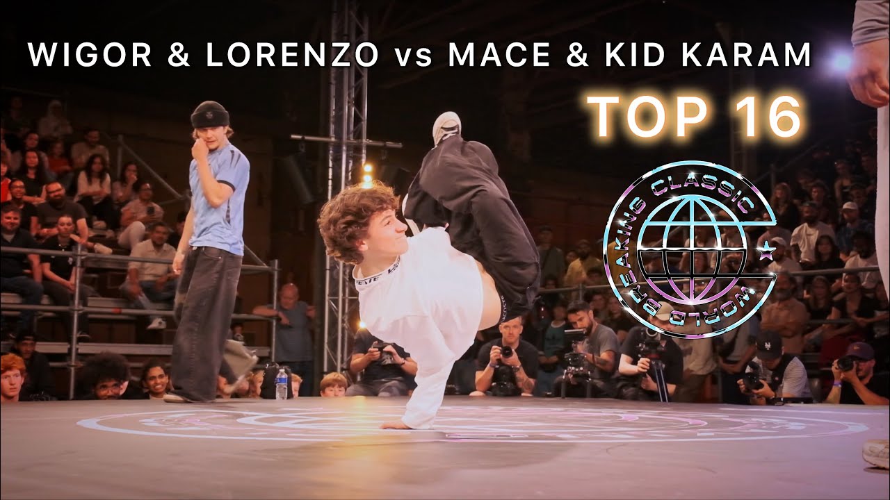 WIGOR & LORENZO vs MACE & KID KARAM | TOP 16 | World Breaking Classic 2024