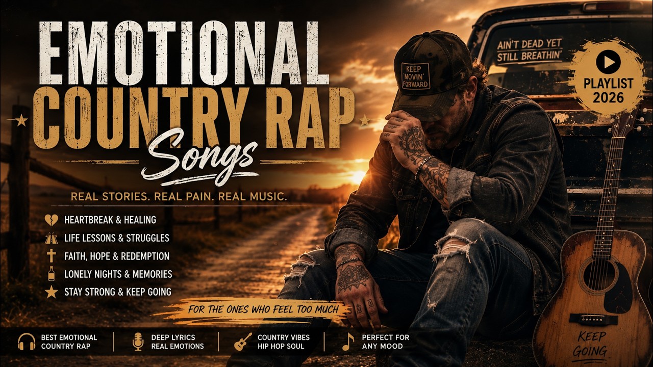 Country Rap 2026 🔥 Outlaw, Emotional & Southern Rap Playlist