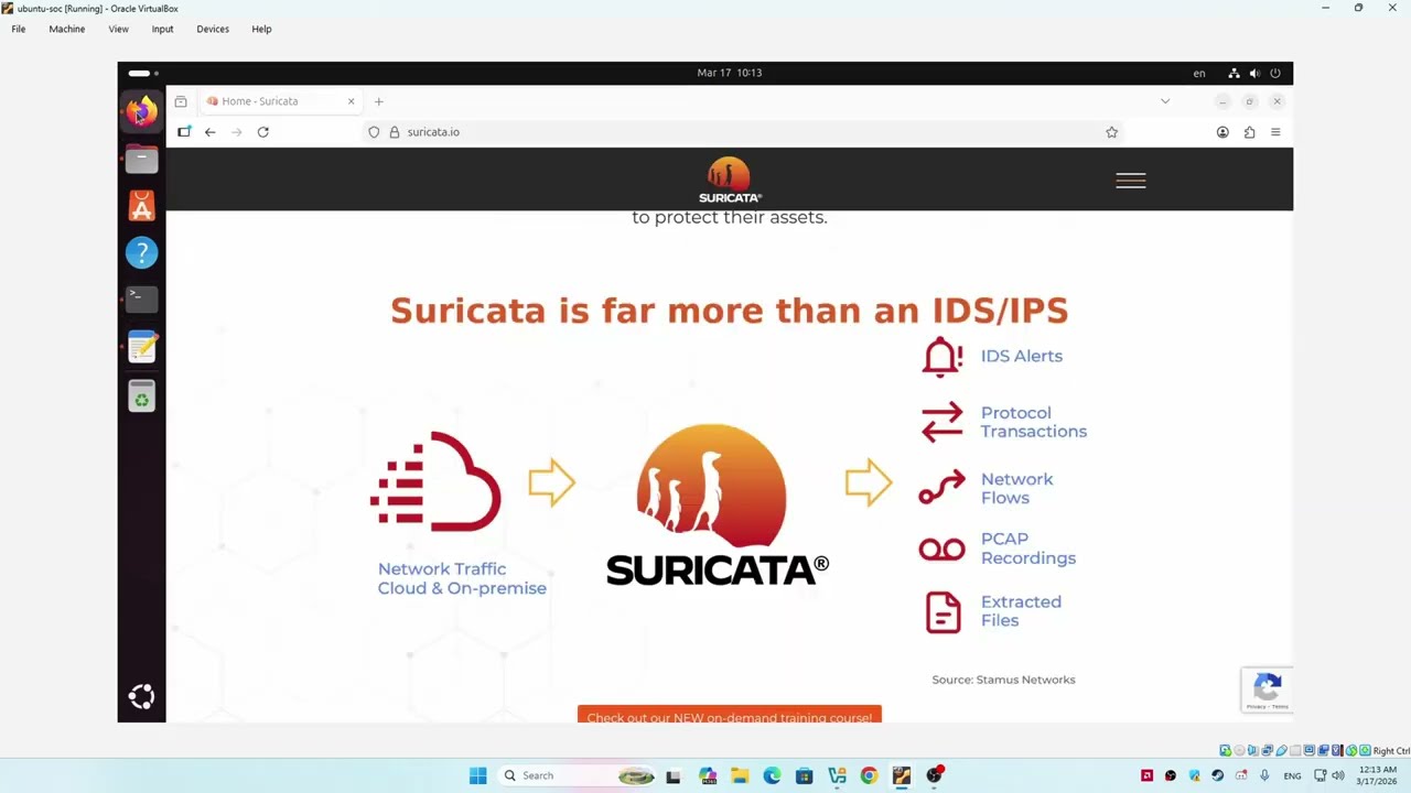 شرح عملي: إعداد نظام IPS باستخدام Suricata و Wazuh للمبتدئين
