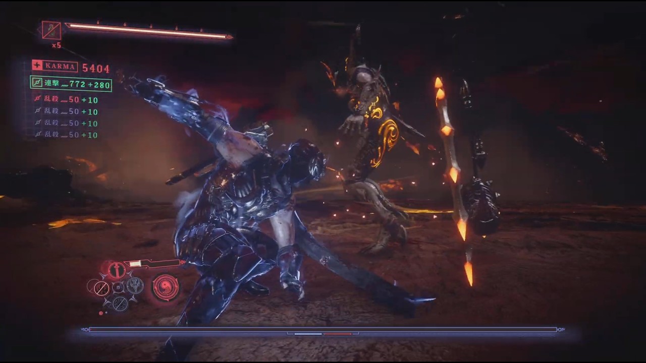 NINJA GAIDEN 4_DLC 魔神セエレvsリュウ MASTER NINJAノーダメ[Genie Seere No Damage]