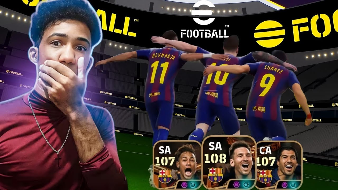 A VOLTA do TRIO MSN BIG TIME LEND&Aacute;RIO no eFootball 2026 mobile