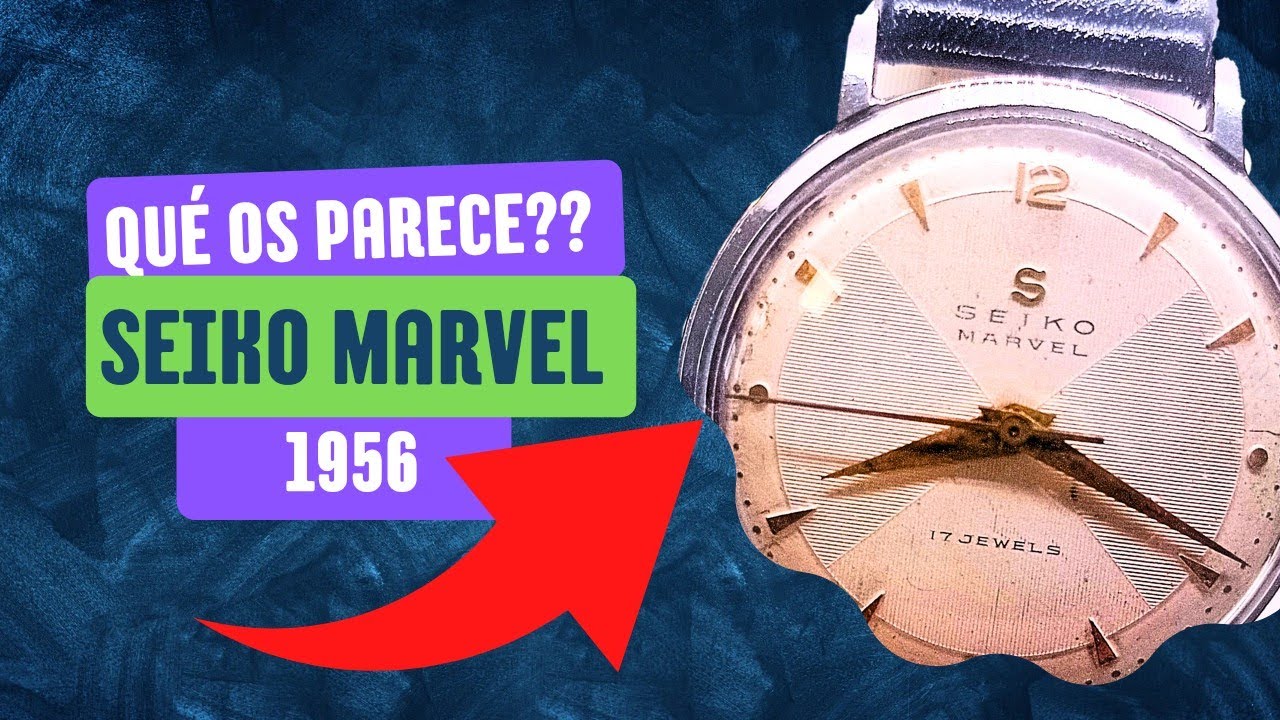 Reloj Seiko MARVEL 1956