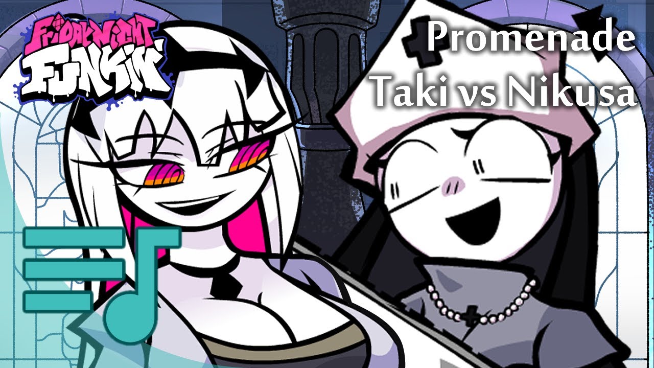Taki vs Nikusa: Promenade (FNF Entity mod) - Friday Night Funkin'