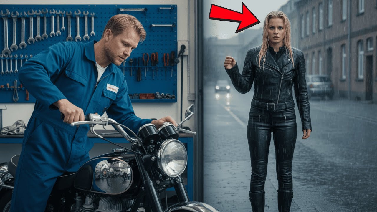 Armer Mechaniker Reparierte Das Motorrad Einer Frau &mdash; Ohne Zu Wissen, Dass Sie Eine Million&auml;rin War