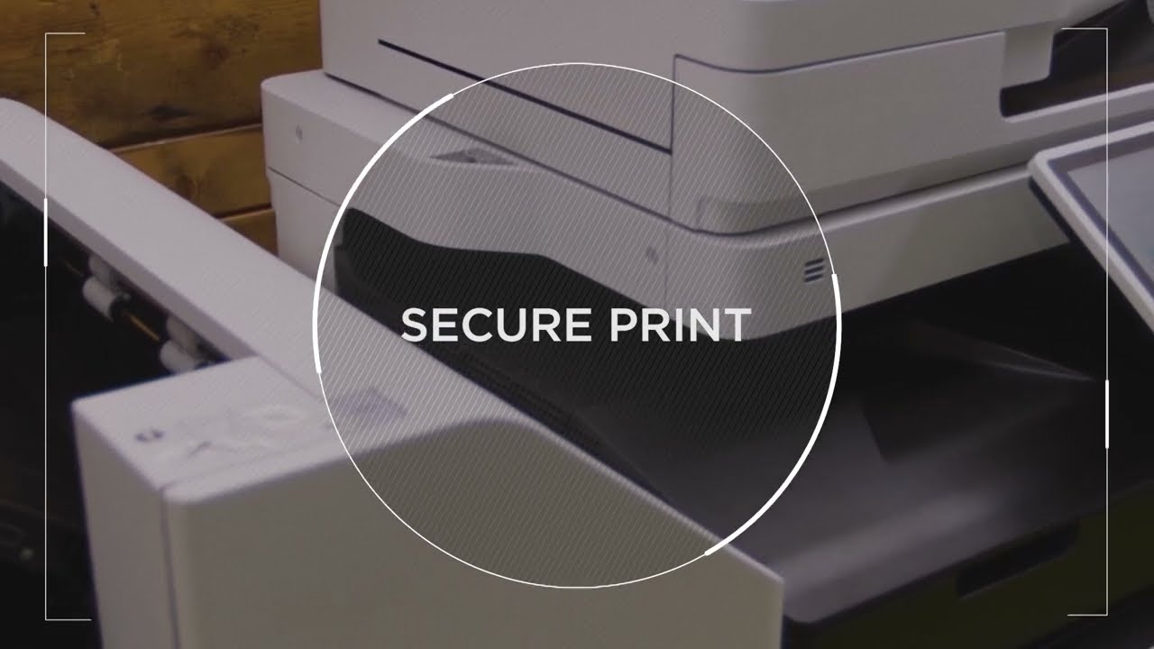 How To Secure Print with the Canon imageRUNNER ADVANCE DX