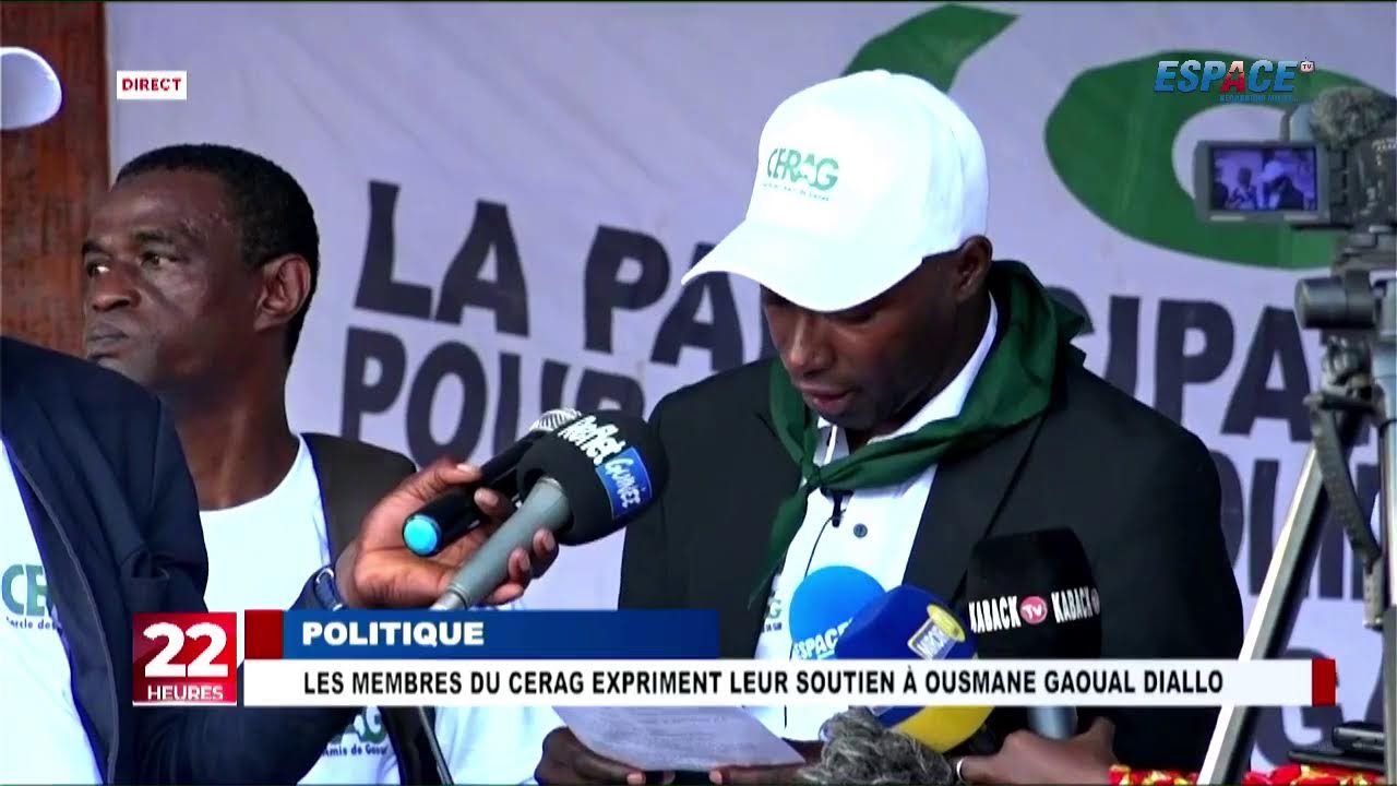 🔴 Le 22 Heures - JT du 20 MAI 2024 • ESPACE TV GUINEE