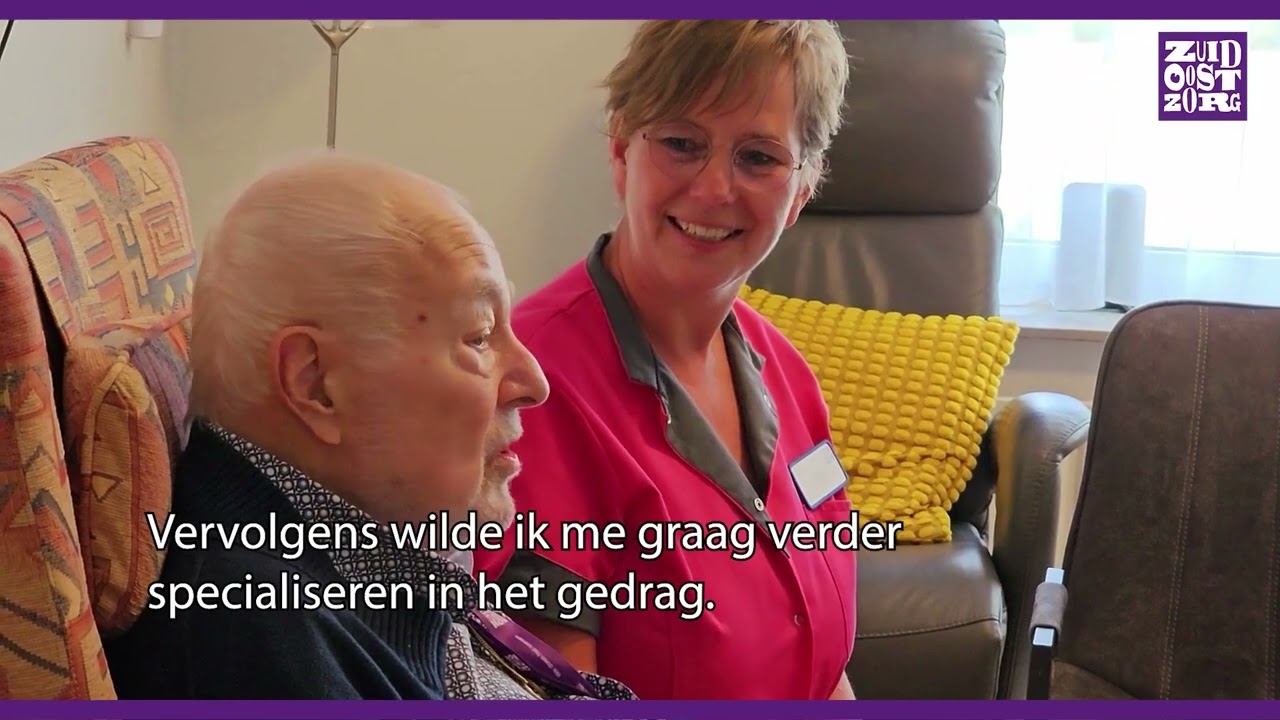 Een werkdag als Gespecialiseerd Verzorgende Psychogeriatrie (GVP) - ZuidOostZorg