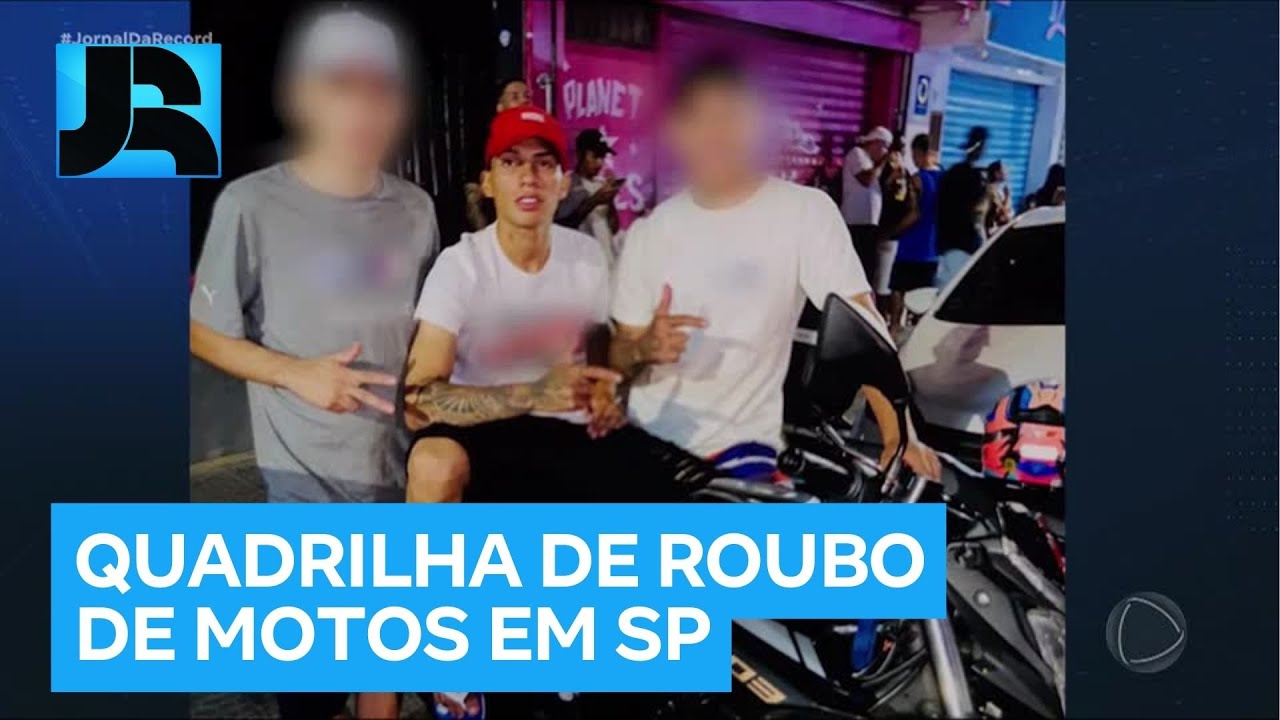 Integrantes de quadrilha que roubava motos moravam no mesmo quarteirão, na zona leste de SP