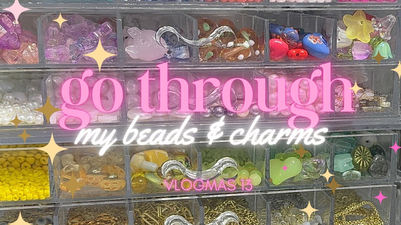 SHOWING MY BEADS & CHARMS