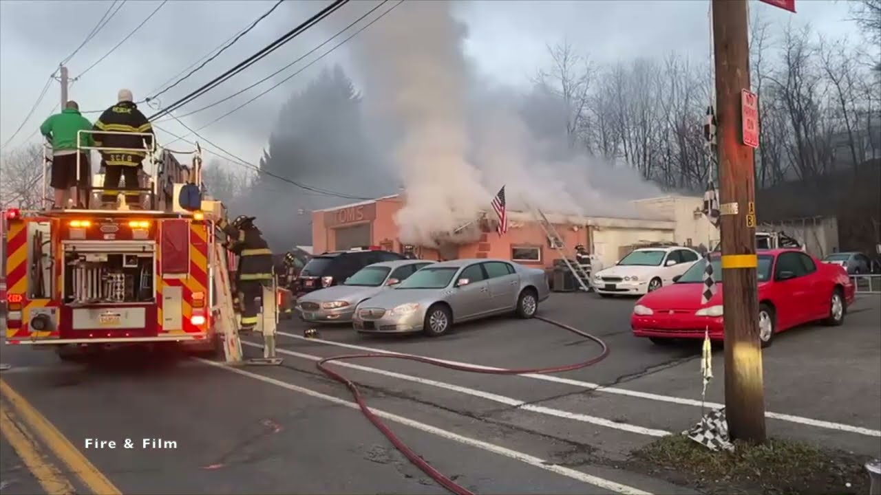 Pre-Arrival: Building Fire - Saint Clair, Pa. - 03/27/2021