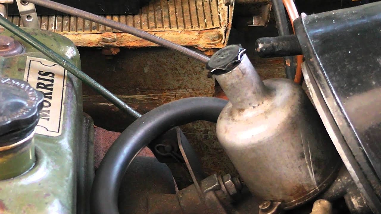 A service on my 1970 Morris Minor.