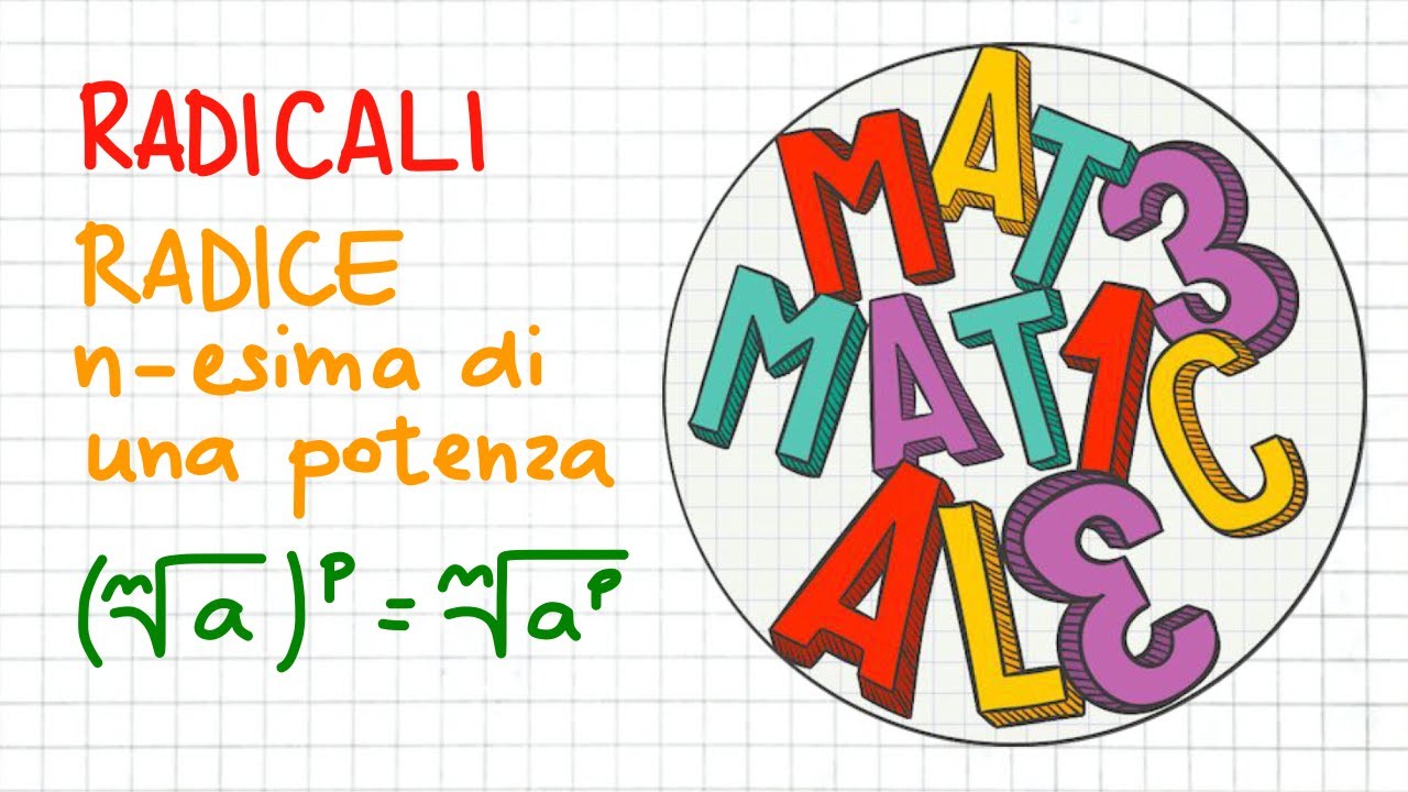 RADICALI radice n-esima di una potenza                                       _ RD30
