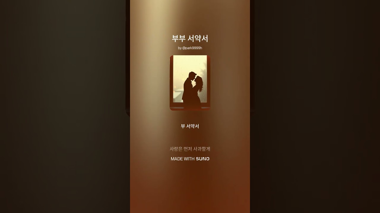 부부 서약서