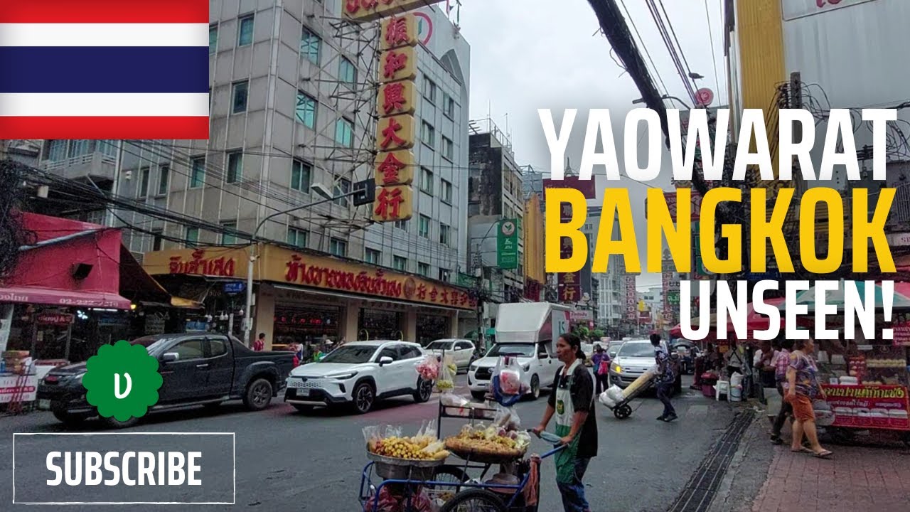 🇹🇭 Исследуйте ЯОВАРАТ, как никогда раньше — нерассказанные истории знаменитого китайского квартал...