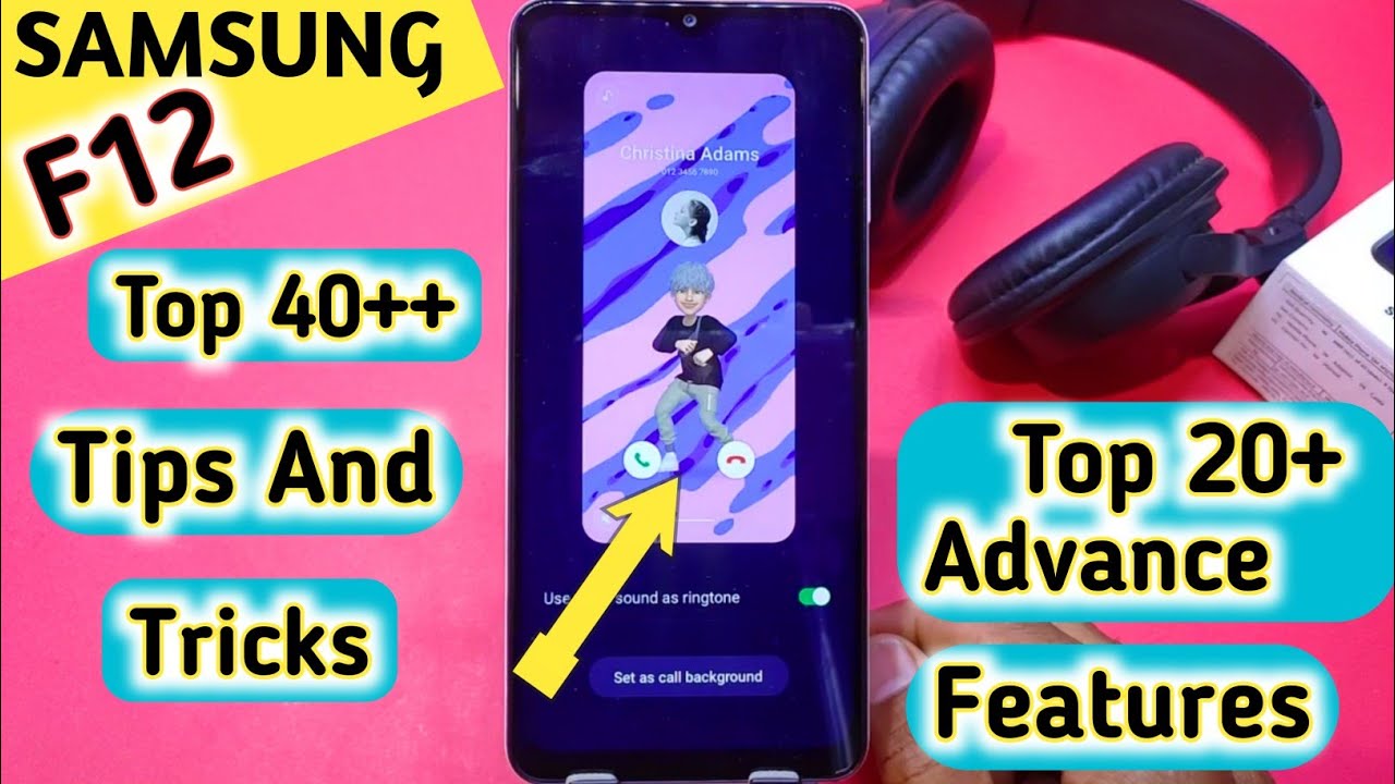 Samsung Galaxy F12 Tips and Tricks, Top 40++ best features of Samsung Galaxy F12