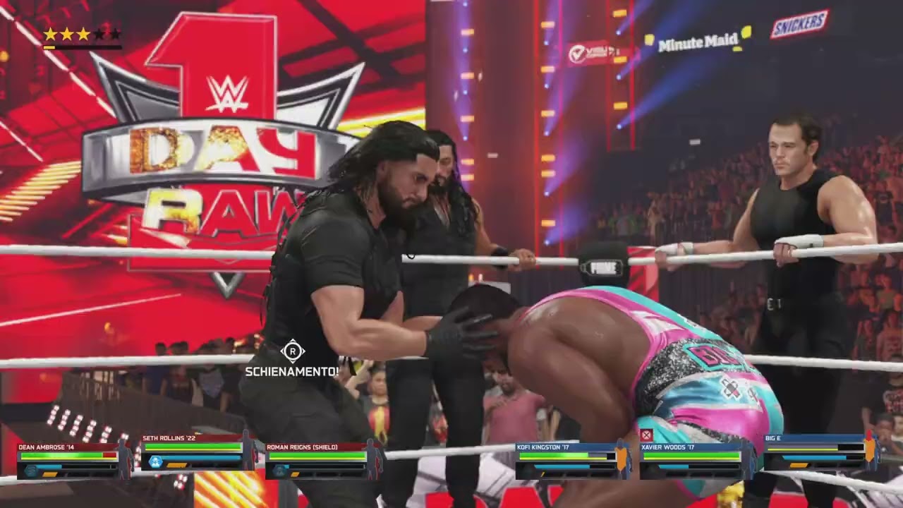 WWE 2K25 | The Shield vs The New Day | Tag Team | Raw Day 1 | Crix Mix 234
