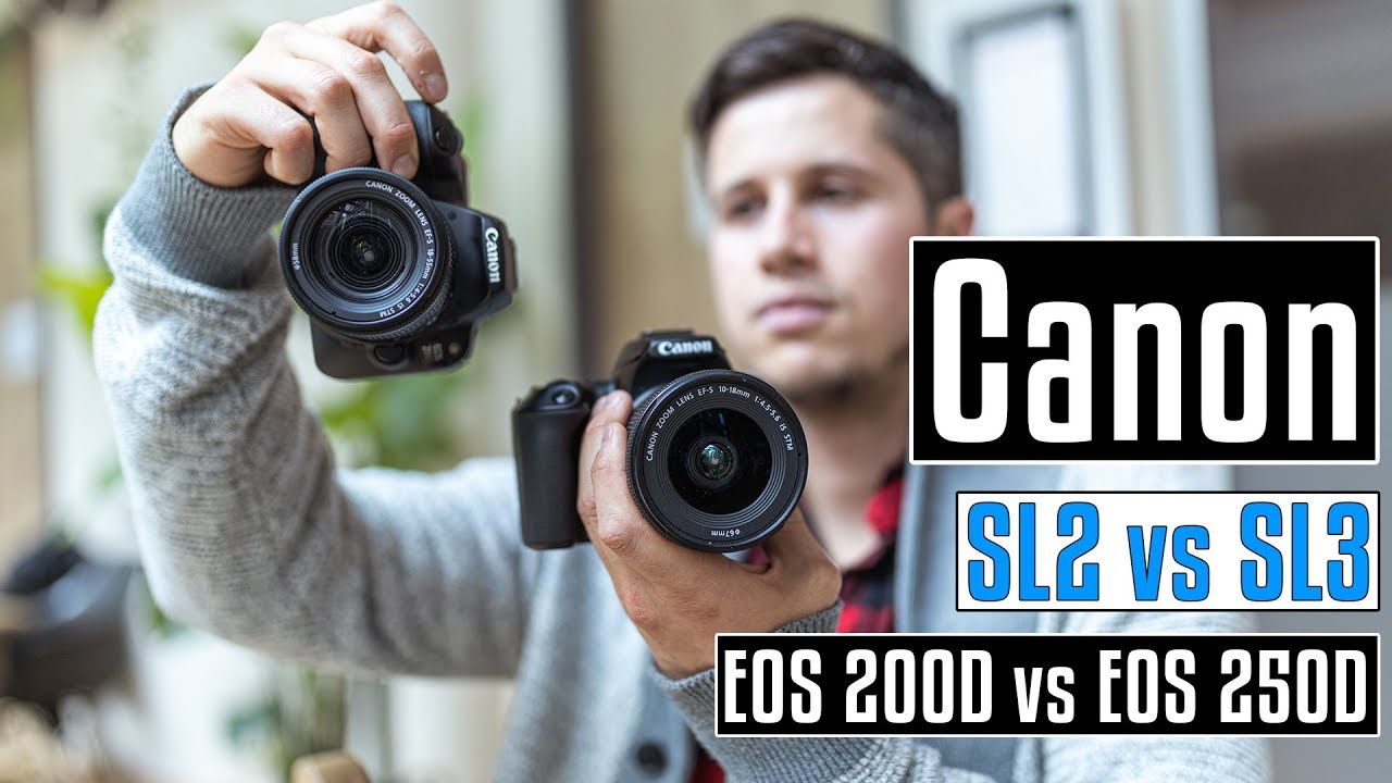Canon Rebel SL3 vs SL2 | EOS 200D vs EOS 250D | what to expect? (english review)