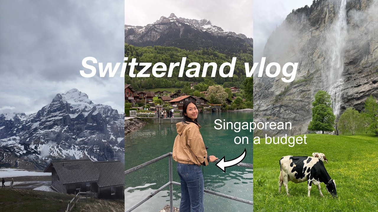 my first time in Switzerland 🇨🇭Budget travel Itinerary | Zurich, Interlaken & Lauterbrunnen vlog