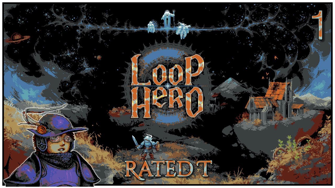 Loop Hero Avatar for a YouTube Thumbnail edited in Procreate!